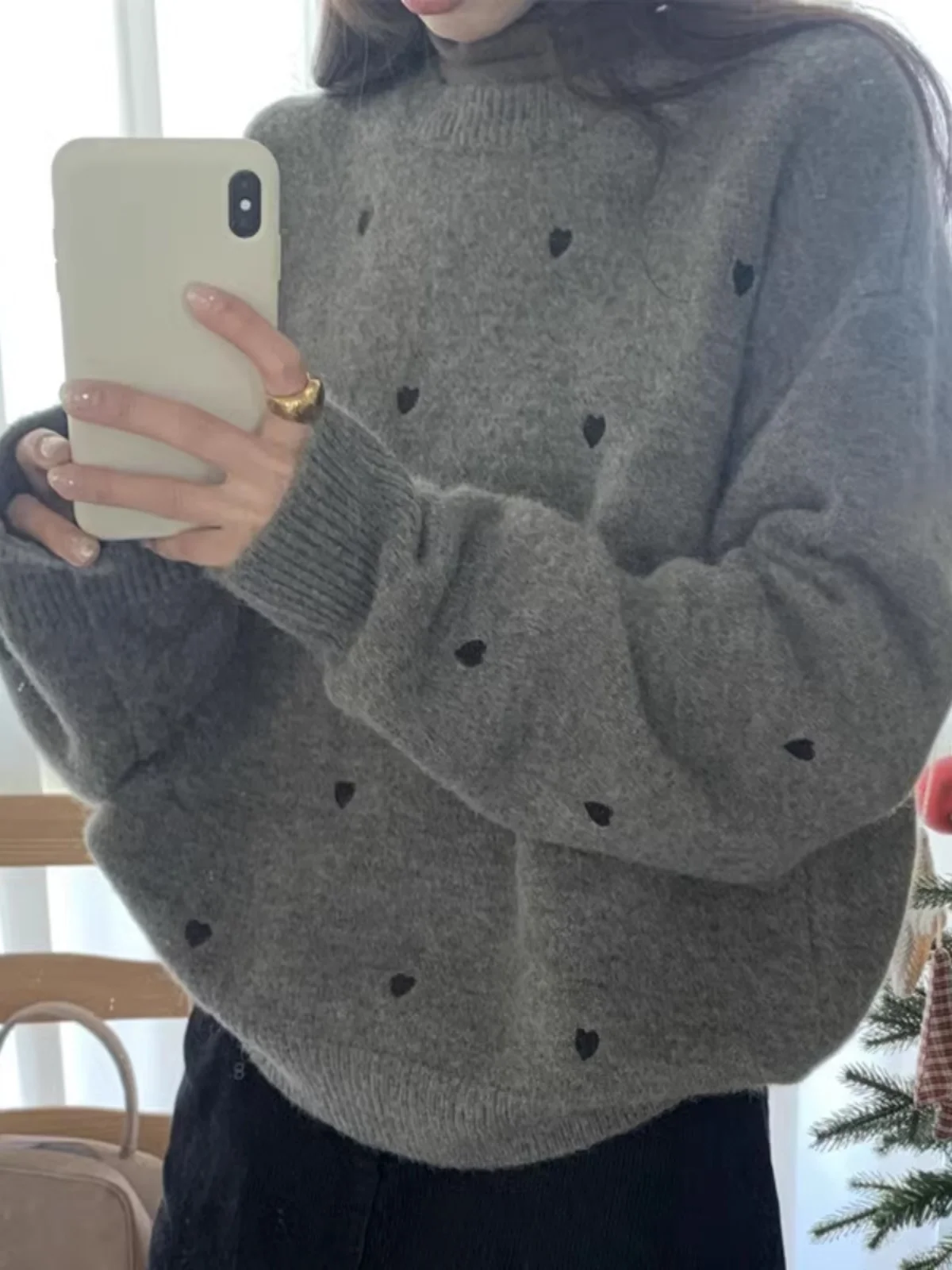 Soft Cozy Women's Knitwear Spring 2024 Loose Long Sve round Ne Base irt Comfortable Warm Faionable Spring Season 
Soft Cozy Women's Knitwear Spring 2024 Loose Long Sve round Ne Base irt Comfortable Warm Faionable Spring Season