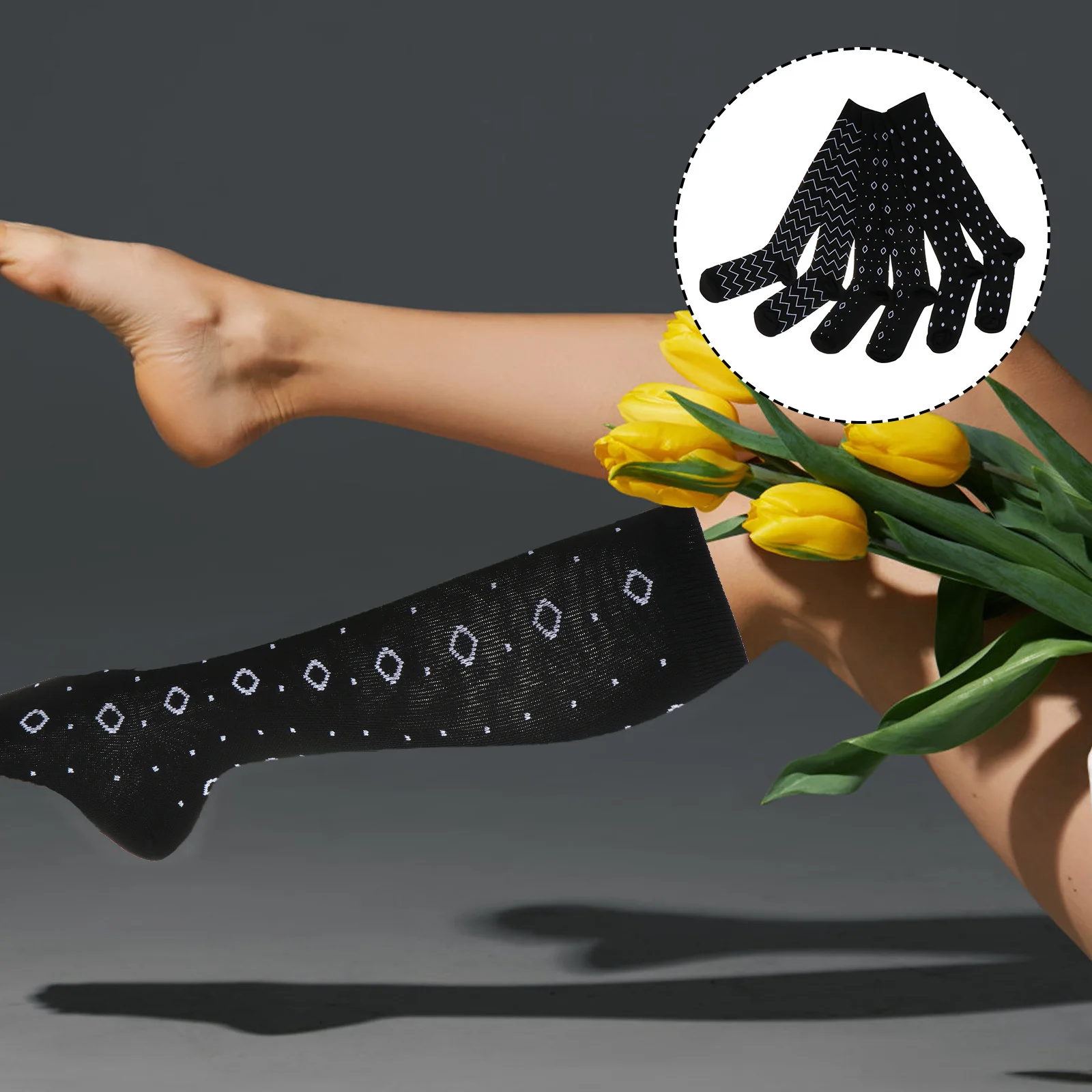 3 пары компрессионных носков, дышащие нейлоновые нежные прочные спортивные носки для бега, футбола, баскетбола, спортивные носки
3 пары компрессионных носков, дышащие нейлоновые нежные прочные спортивные носки для бега, футбола, баскетбола, спортивные носки