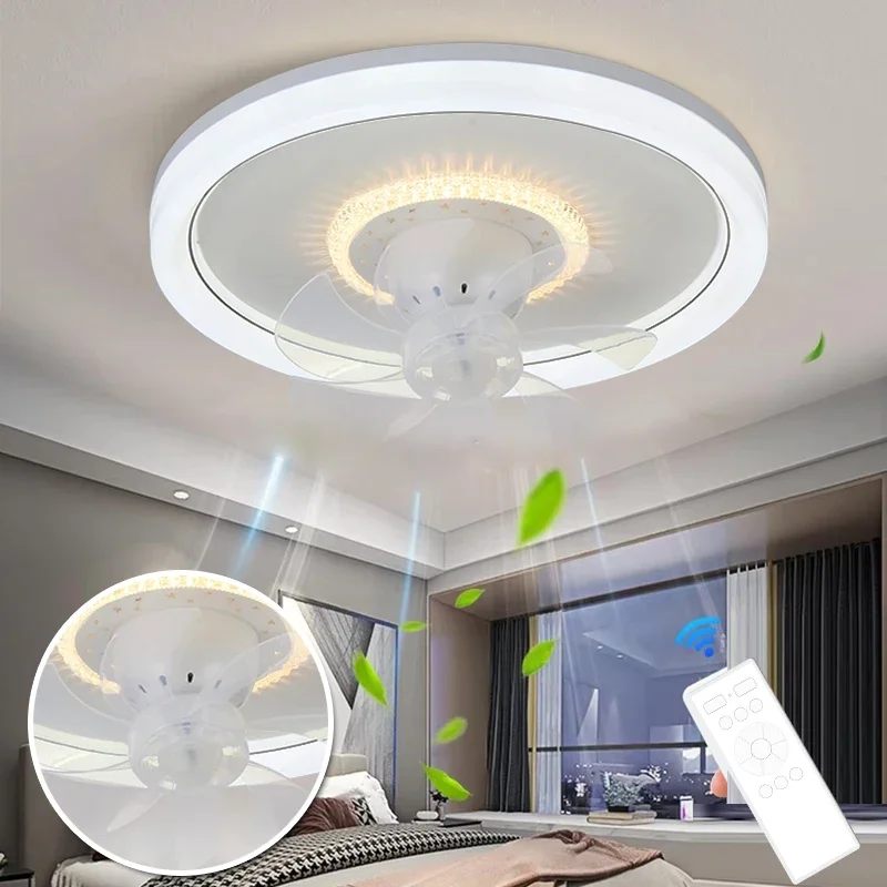Ceiling Fan with 360 ° Rotating Swing, Equipped with Lights, LED Dimming Ceiling Fan, with Remote Control, Suitable for Bedrooms
Ceiling Fan with 360 ° Rotating Swing, Equipped with Lights, LED Dimming Ceiling Fan, with Remote Control, Suitable for Bedrooms