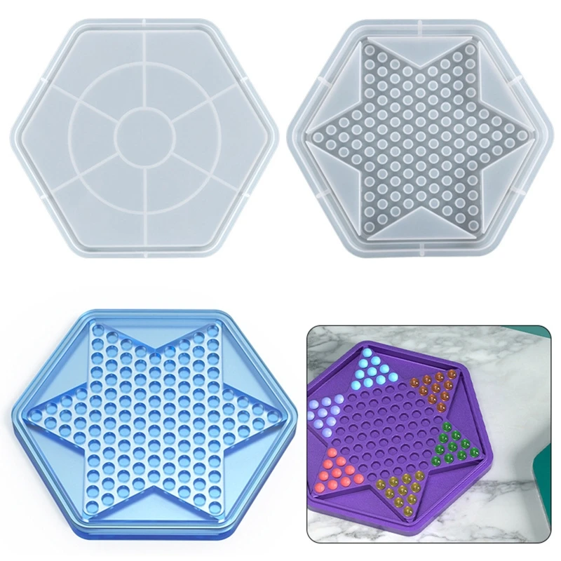 Checkers Chess Crystal Epoxy Resin Mold Chess Board Box Pieces Silicone Mould DIY Craft Puzzle Game Casting Tool
Checkers Chess Crystal Epoxy Resin Mold Chess Board Box Pieces Silicone Mould DIY Craft Puzzle Game Casting Tool