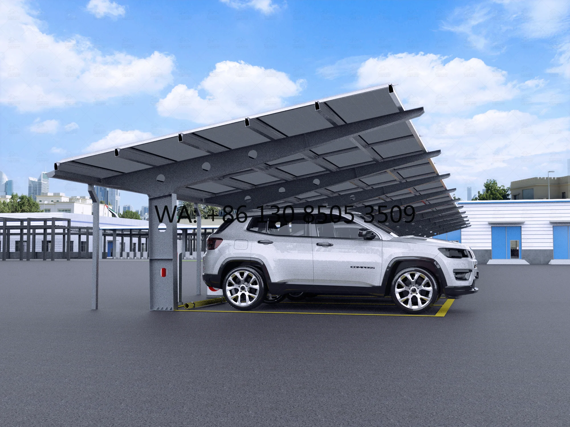 Carbon Steel Natural Silver Anodized 12-Year Warranty Solar Carport Mounting Aluminum Frame Rooftop Connector Solar System
Carbon Steel Natural Silver Anodized 12-Year Warranty Solar Carport Mounting Aluminum Frame Rooftop Connector Solar System