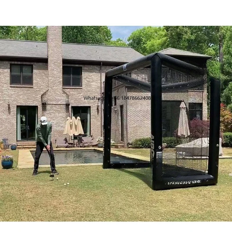 6ft*10ft*10ft PVC Golf Swing Training Cage Batting Cage Inflatable Batting Cage
6ft*10ft*10ft PVC Golf Swing Training Cage Batting Cage Inflatable Batting Cage