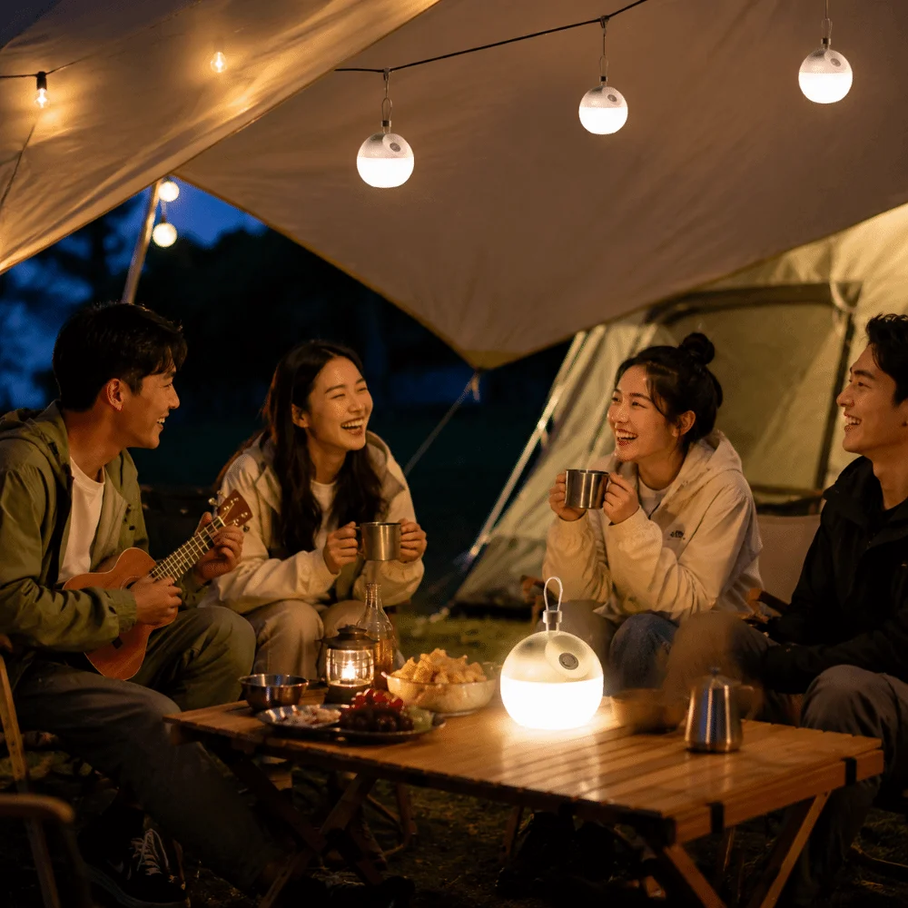 Soft Silicone Material Rechargeable Camping Light Warm White Dual Modes USB Rechargeable Long Lasting Ambient Light
Soft Silicone Material Rechargeable Camping Light Warm White Dual Modes USB Rechargeable Long Lasting Ambient Light