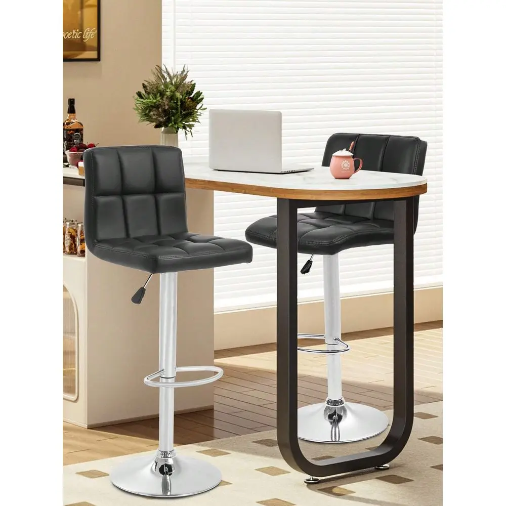 Stools Set Of 2 For Counter Kitchen Shopping Mall,Bar Chair, PU Leather Adjustable Rotate Stool, Hydraulic Swivel Dining Chair
Stools Set Of 2 For Counter Kitchen Shopping Mall,Bar Chair, PU Leather Adjustable Rotate Stool, Hydraulic Swivel Dining Chair