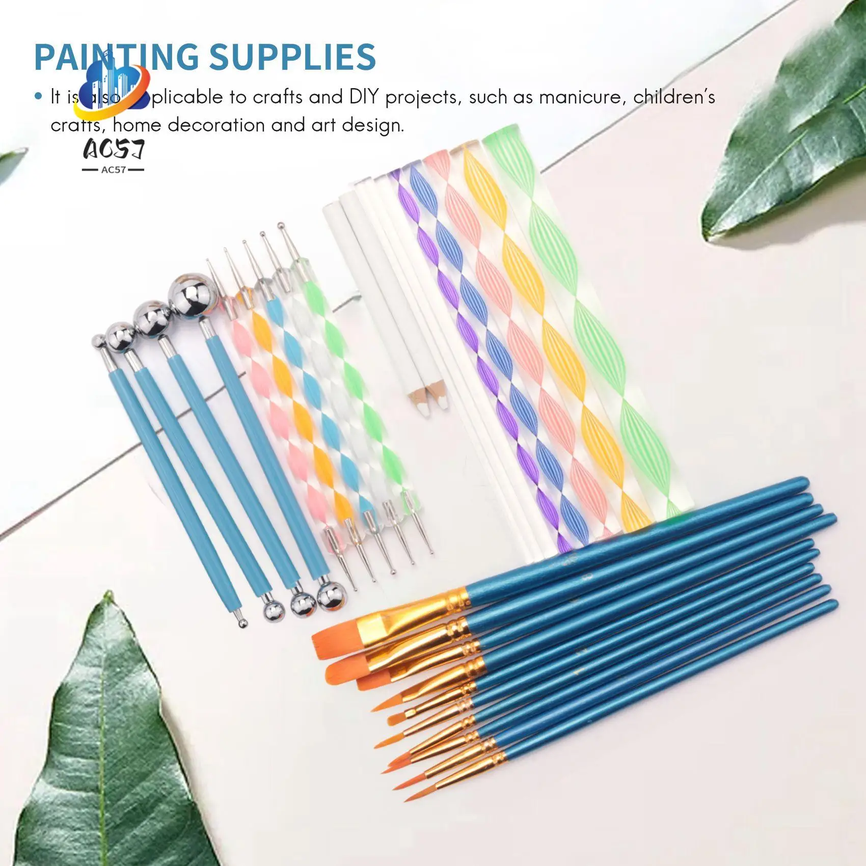 AC57-45 шт. Набор инструментов для нанесения точек мандалы, наборы инструментов для рисования трафаретов, включая шаблоны трафаретов, мини-мольберт
AC57-45 шт. Набор инструментов для нанесения точек мандалы, наборы инструментов для рисования трафаретов, включая шаблоны трафаретов, мини-мольберт