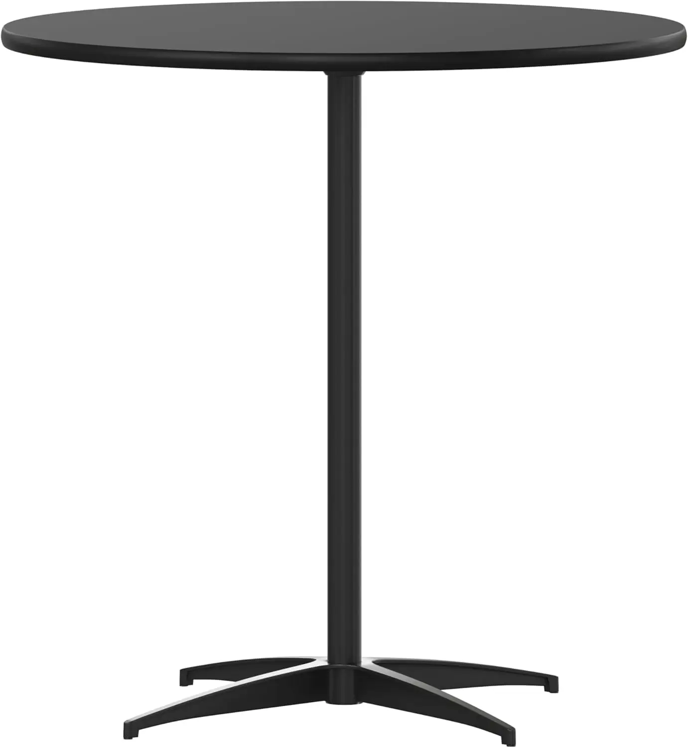 30'' Round Wood Cocktail Table with Adjustable Height Columns in Black Finish for Modern Living Room
30'' Round Wood Cocktail Table with Adjustable Height Columns in Black Finish for Modern Living Room
