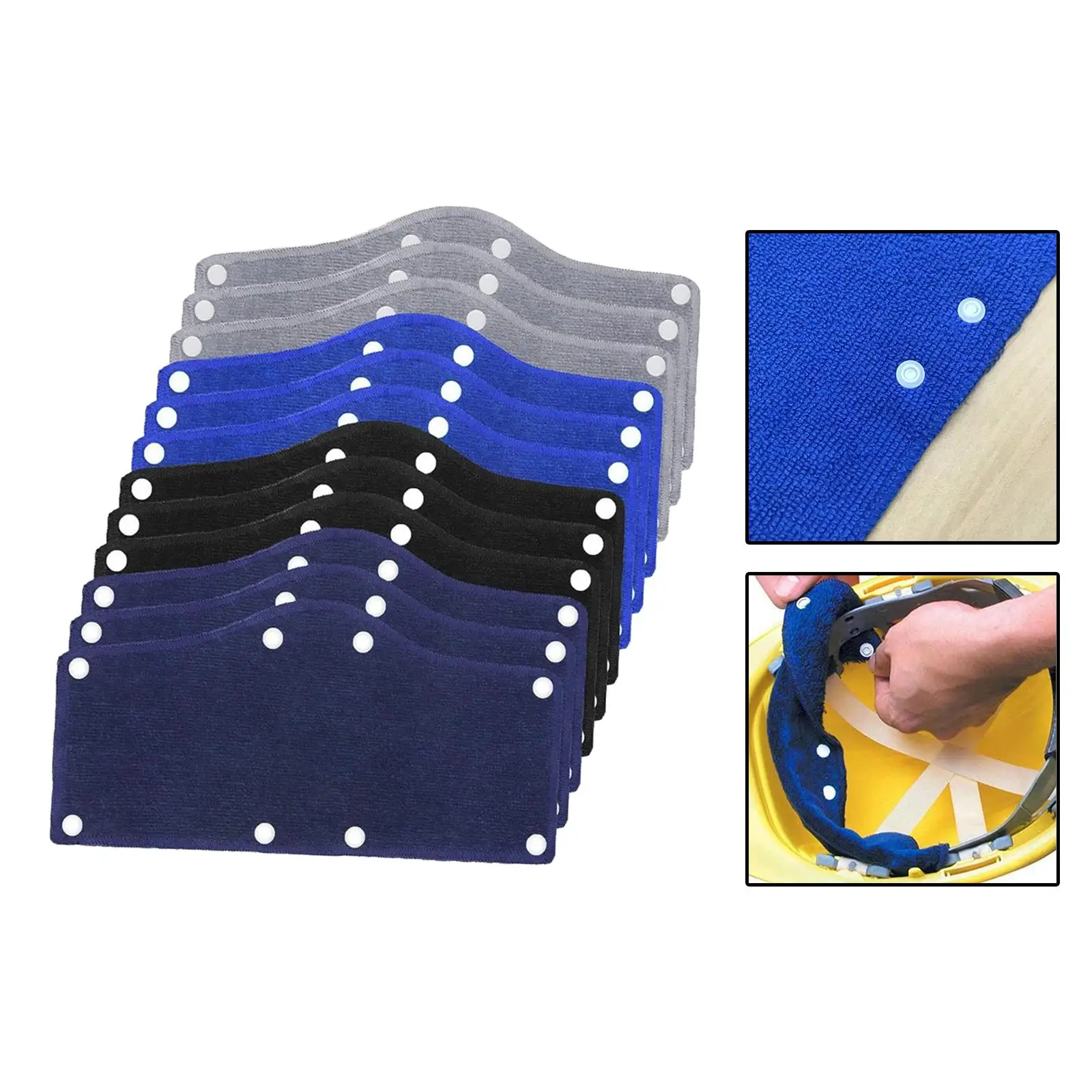 12Pcs Sweatbands for Hard Hat Reusable Lightweight Replacement Comfortable for Helmet Accessories Snap on for Work Sports
12Pcs Sweatbands for Hard Hat Reusable Lightweight Replacement Comfortable for Helmet Accessories Snap on for Work Sports