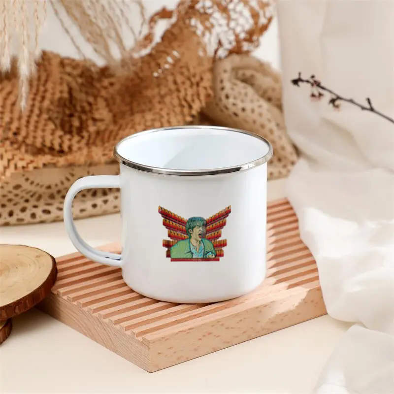 One 12 Ounce Metal Enamel Come on Wing Hot Ones High Quality Water Cup Large Capacity Coffee Cups Army Fan Gifts Fashion Mugs
One 12 Ounce Metal Enamel Come on Wing Hot Ones High Quality Water Cup Large Capacity Coffee Cups Army Fan Gifts Fashion Mugs