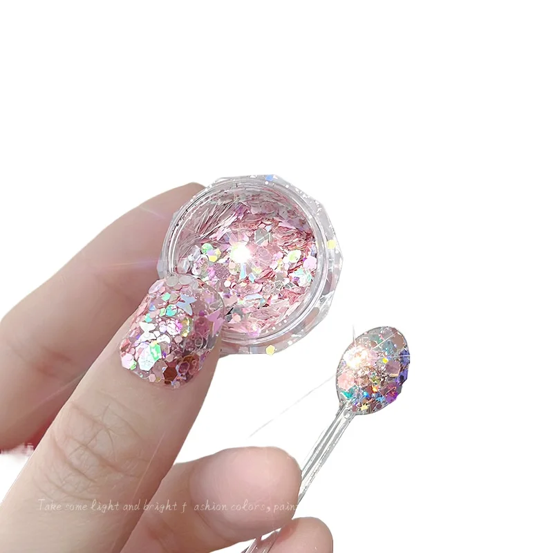 *Nail Art Ultra-thin Cherry Blossom Qingti Butterfly Laser Sequin Glitter Gradual change Mixed Nail Art Jewelry
*Nail Art Ultra-thin Cherry Blossom Qingti Butterfly Laser Sequin Glitter Gradual change Mixed Nail Art Jewelry