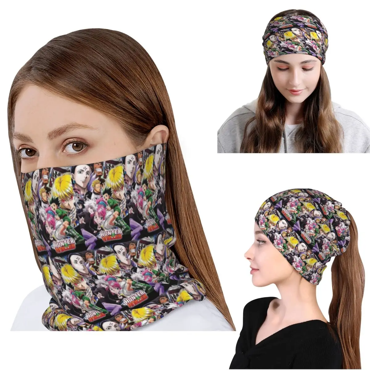 Anime HXH Hunter X Hunter Bandana Neck Cover Wrap Mask Scarf Multi-use Balaclava Beanies Hat Unisex Adult Windproof
Anime HXH Hunter X Hunter Bandana Neck Cover Wrap Mask Scarf Multi-use Balaclava Beanies Hat Unisex Adult Windproof