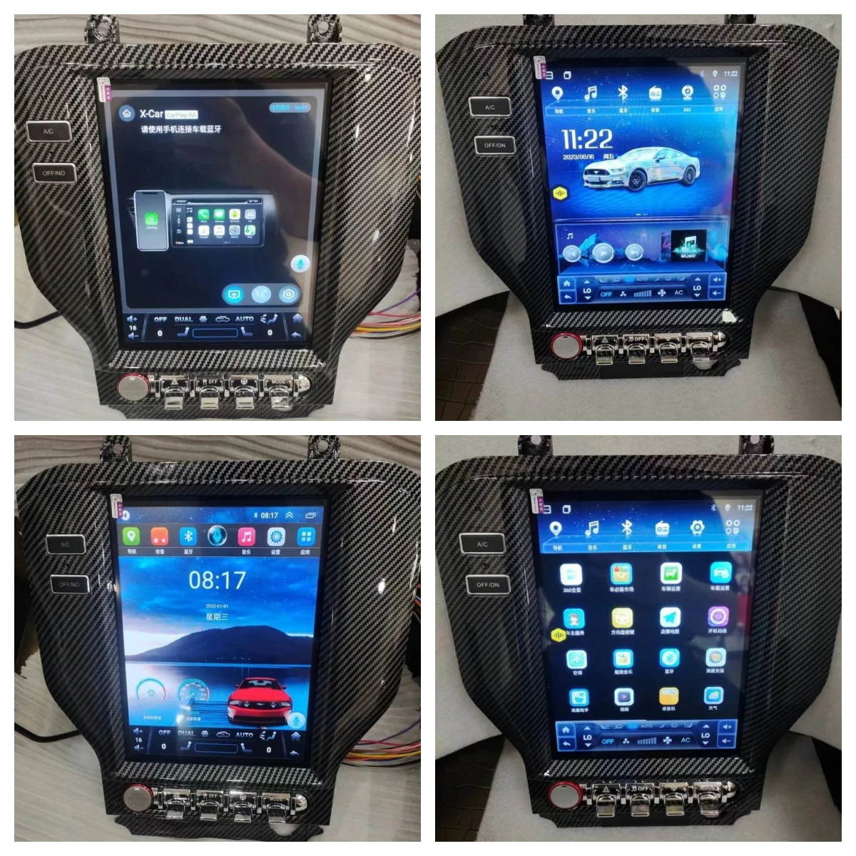 Carplay Vertical Screen Car Radio For Ford Mustang 2014 -2021 Android 14 GPS Automotive Multimedia Auto Radio Stereo Receiver
Carplay Vertical Screen Car Radio For Ford Mustang 2014 -2021 Android 14 GPS Automotive Multimedia Auto Radio Stereo Receiver
