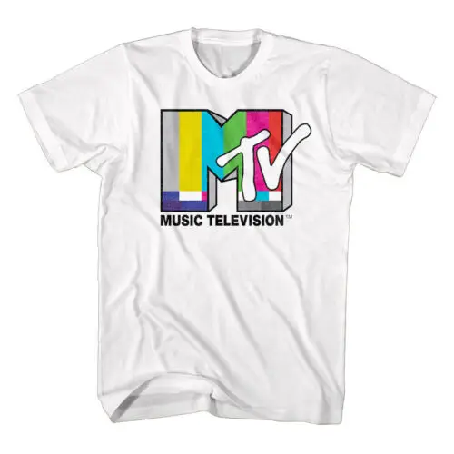 Статическая Мужская футболка с логотипом MTV, красная, синяя, зеленая, желтая, американский музыкальный телевизор
Статическая Мужская футболка с логотипом MTV, красная, синяя, зеленая, желтая, американский музыкальный телевизор
