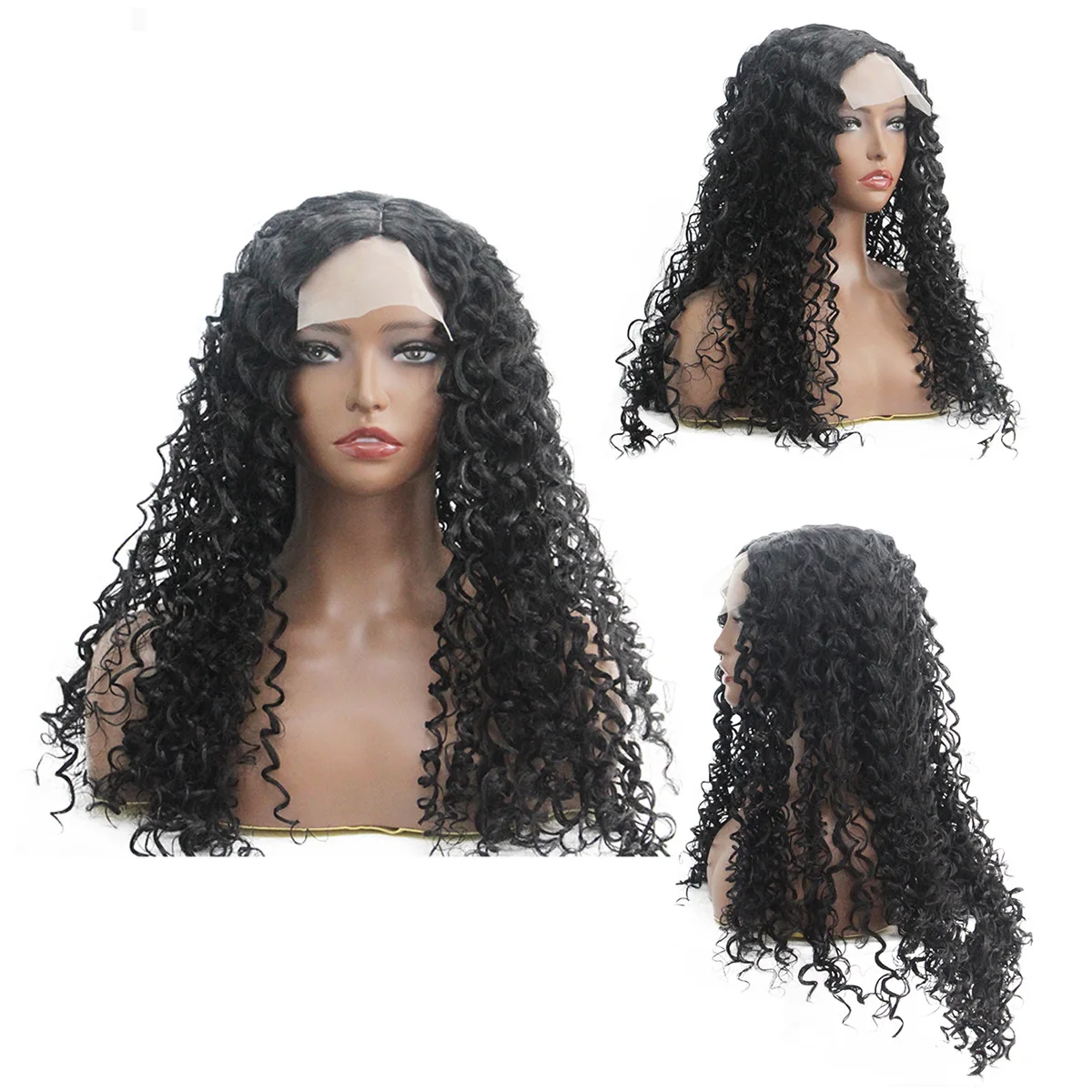 Fashion Long Curly Lace Front Synthetic Wig for Women Heat Resistant Fiber Natural Look Daily Cosplay Costume Party
Fashion Long Curly Lace Front Synthetic Wig for Women Heat Resistant Fiber Natural Look Daily Cosplay Costume Party