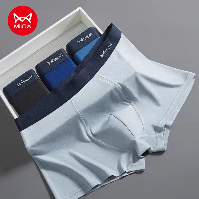 MiiOW 6Pcs Men's Underwear Boxers Antibacterial Cotton Crotch Mens Underpants Mesh Breathable Men Boxershorts Sexy Man Panties
MiiOW 6Pcs Men's Underwear Boxers Antibacterial Cotton Crotch Mens Underpants Mesh Breathable Men Boxershorts Sexy Man Panties