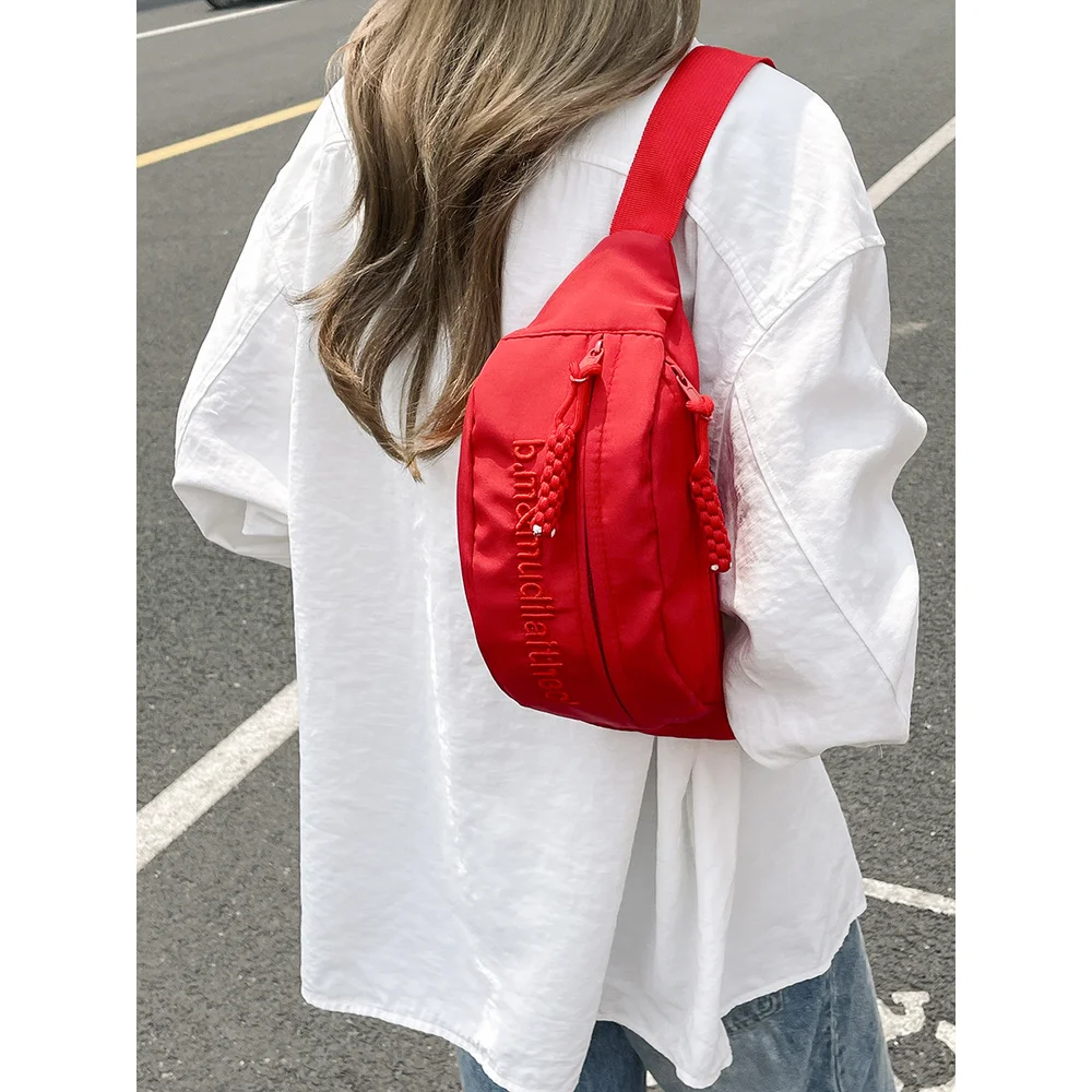 2025 Women's Large Capacity Instagram Embroidered Letter Casual Sports Waist Bag Men's Multifunctional Cycling Shoulder Bag
2025 Women's Large Capacity Instagram Embroidered Letter Casual Sports Waist Bag Men's Multifunctional Cycling Shoulder Bag