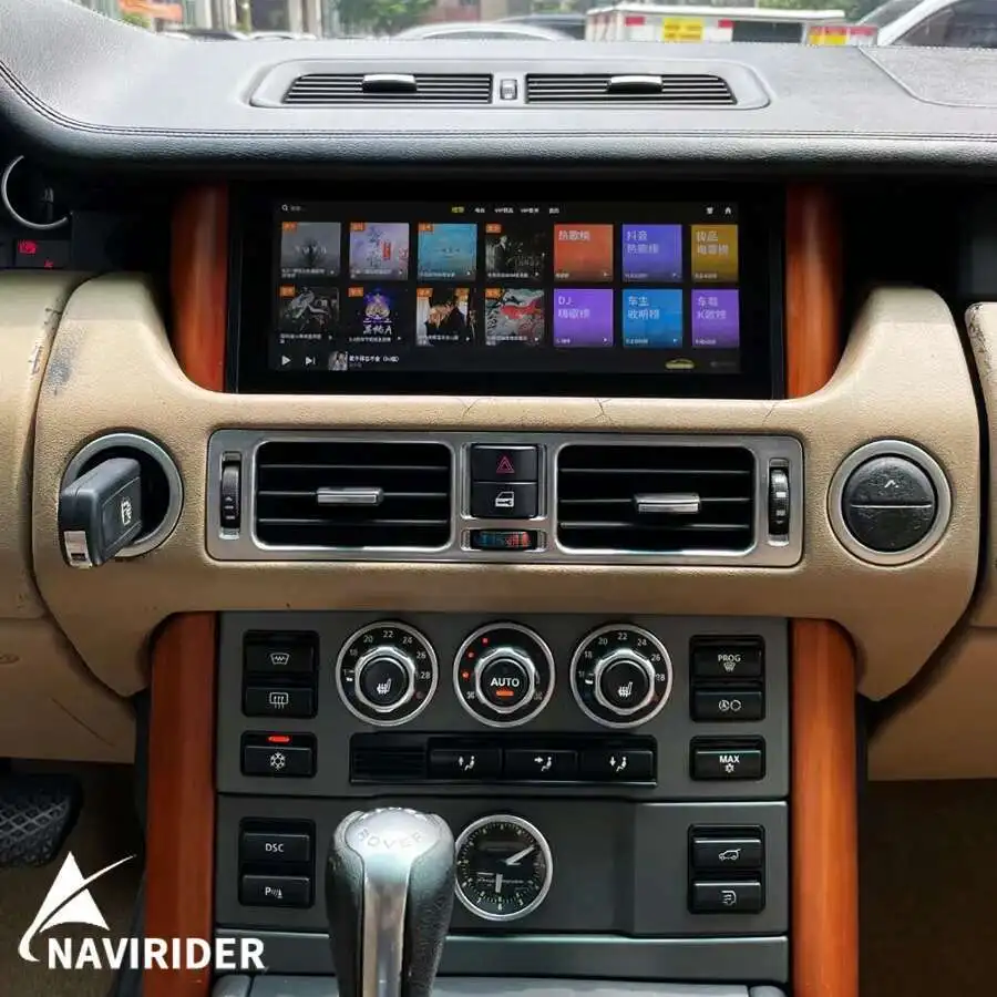 10,25-дюймовый мультимедийный видеоплеер, стерео Qled-экран для LAND ROVER Range Rover 2004 ~ 2012 CarPlay Android Радио GPS-навигация
10,25-дюймовый мультимедийный видеоплеер, стерео Qled-экран для LAND ROVER Range Rover 2004 ~ 2012 CarPlay Android Радио GPS-навигация