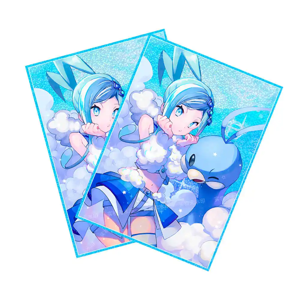 65Pcs/set 66X91Mm Diy Trainer Lucia Card Sleeve Color Flash Ws Opcg Ptcg Lucia Card Protection Cover Anime Card Gift Toys
65Pcs/set 66X91Mm Diy Trainer Lucia Card Sleeve Color Flash Ws Opcg Ptcg Lucia Card Protection Cover Anime Card Gift Toys