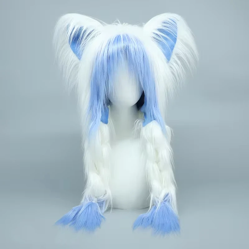 Animal Hat Anime Llion Cat Cute Long Braid Furry Cap Cartoon Park Cosplay Hat Cute Long Plush Hat
Animal Hat Anime Llion Cat Cute Long Braid Furry Cap Cartoon Park Cosplay Hat Cute Long Plush Hat
