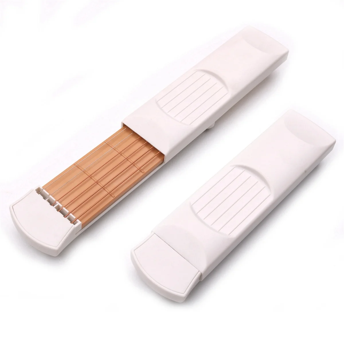 FRLI-yWhite Pocket Guitar Beginner'S Guitar Folk Music Four-String Finger Guitar Exerciser Auxiliary Chord
FRLI-yWhite Pocket Guitar Beginner'S Guitar Folk Music Four-String Finger Guitar Exerciser Auxiliary Chord