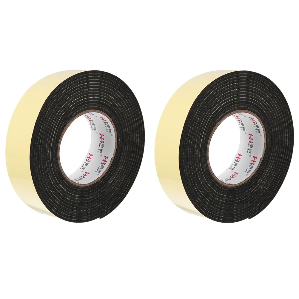 2pcs 2 Rolls Thick Foam Tape For Windows Doors Sealing Strip Windproof Soundproof Adhesive Sponge Tape For Home Eva Seal Strip
2pcs 2 Rolls Thick Foam Tape For Windows Doors Sealing Strip Windproof Soundproof Adhesive Sponge Tape For Home Eva Seal Strip