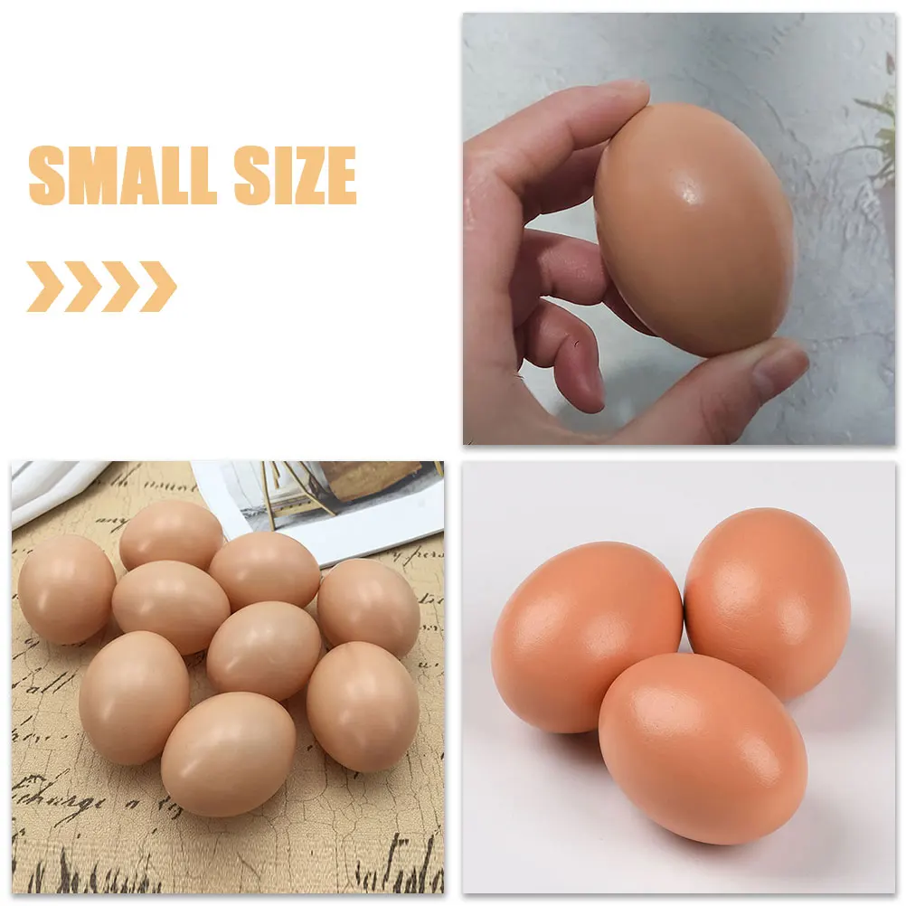 5 Pcs Fake Chicken Eggs Wooden Imitation Craft Supplies Realistic Touch Safe Material Montessori Education Toy
5 Pcs Fake Chicken Eggs Wooden Imitation Craft Supplies Realistic Touch Safe Material Montessori Education Toy