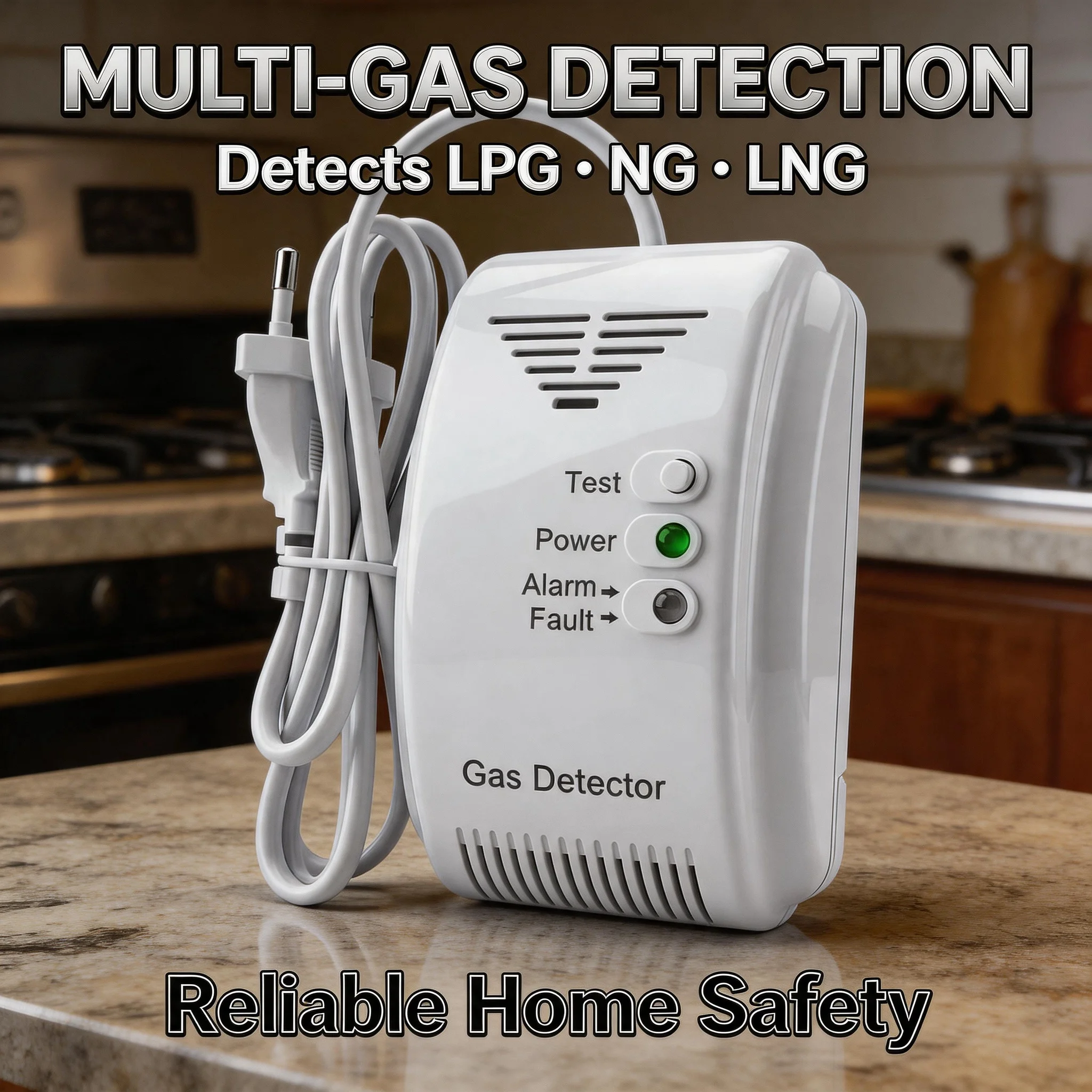 For RV Camping Marine 12V LPG Gas Alarm Sensor Waterproof Propane Butane Leak Detector LED Flash Sound Safety Warning
For RV Camping Marine 12V LPG Gas Alarm Sensor Waterproof Propane Butane Leak Detector LED Flash Sound Safety Warning