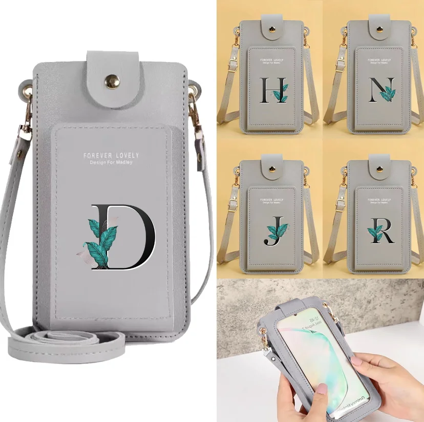 Mobile Phone Bag New Women Leisure Soft Leather Fashion One Shoulder Crossbody Mini Messenger Bags Leaf Printing Series
Mobile Phone Bag New Women Leisure Soft Leather Fashion One Shoulder Crossbody Mini Messenger Bags Leaf Printing Series