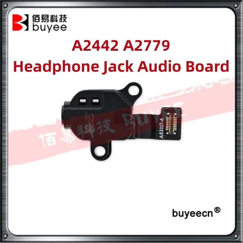 Original New Audio Headphone Jack Flex Cable For MacBook Pro 14" A2442 A2779 Audio Board Connector 821-03117-A
Original New Audio Headphone Jack Flex Cable For MacBook Pro 14" A2442 A2779 Audio Board Connector 821-03117-A