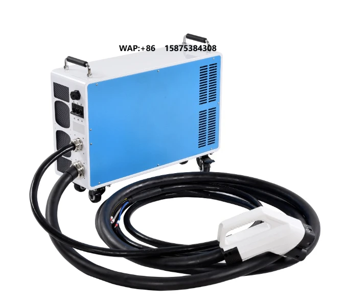 20KW Portable DC Charging Station with CCS/GBT/CHAdeMO Charging Plug for EV Cars DC Socket Movable 1000V Fast Charging Station
20KW Portable DC Charging Station with CCS/GBT/CHAdeMO Charging Plug for EV Cars DC Socket Movable 1000V Fast Charging Station