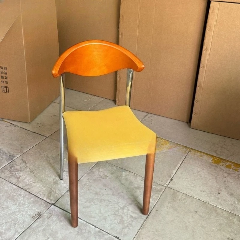Stainless steel dining chair retro backrest book desk chair dressing chair
Stainless steel dining chair retro backrest book desk chair dressing chair
