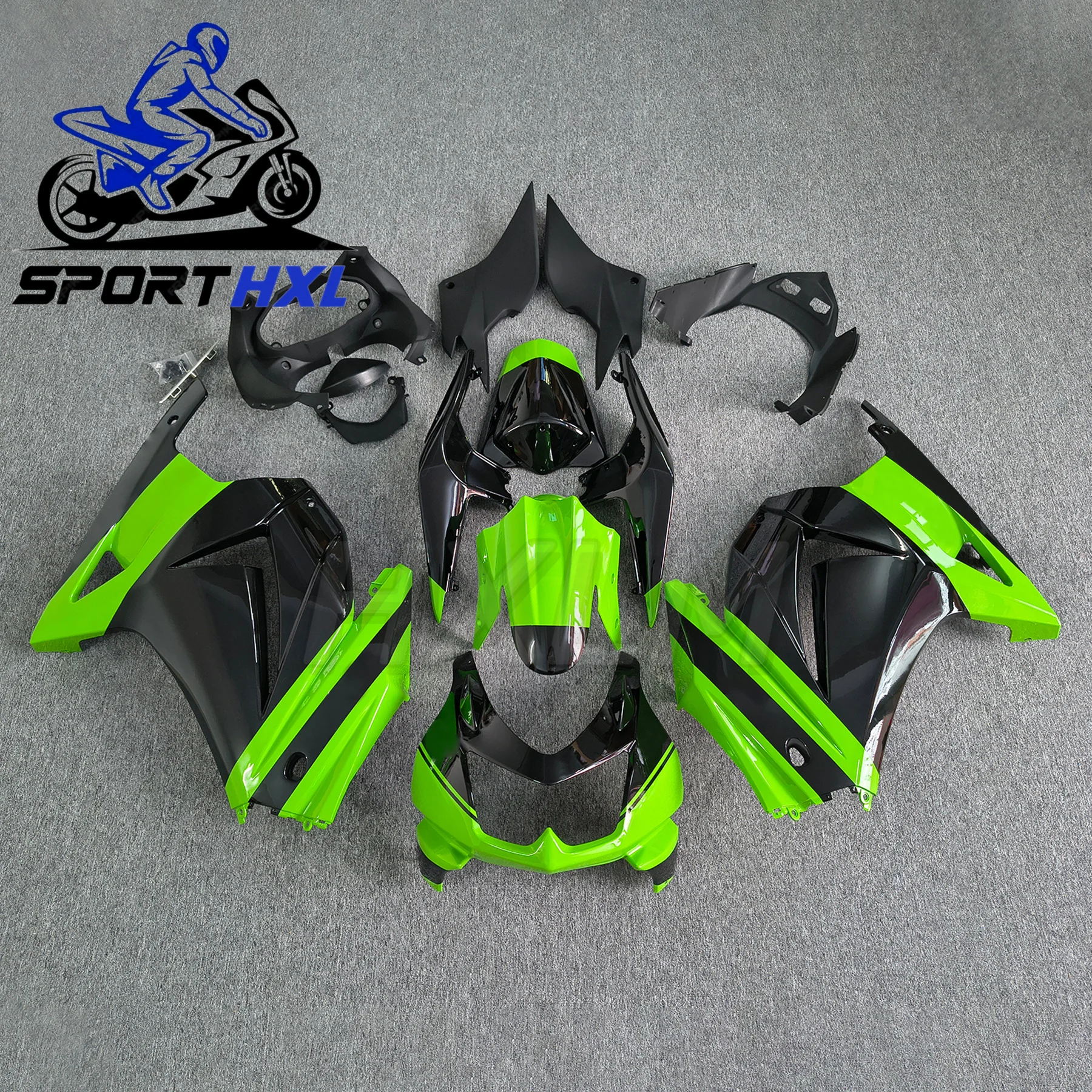 Injection Fairing Kit For Kawasaki EX250 ZX250 Ninja250 2008-2012 Full Fairing Kit Bodywork Fairing Bodywork Fairing Kit
Injection Fairing Kit For Kawasaki EX250 ZX250 Ninja250 2008-2012 Full Fairing Kit Bodywork Fairing Bodywork Fairing Kit