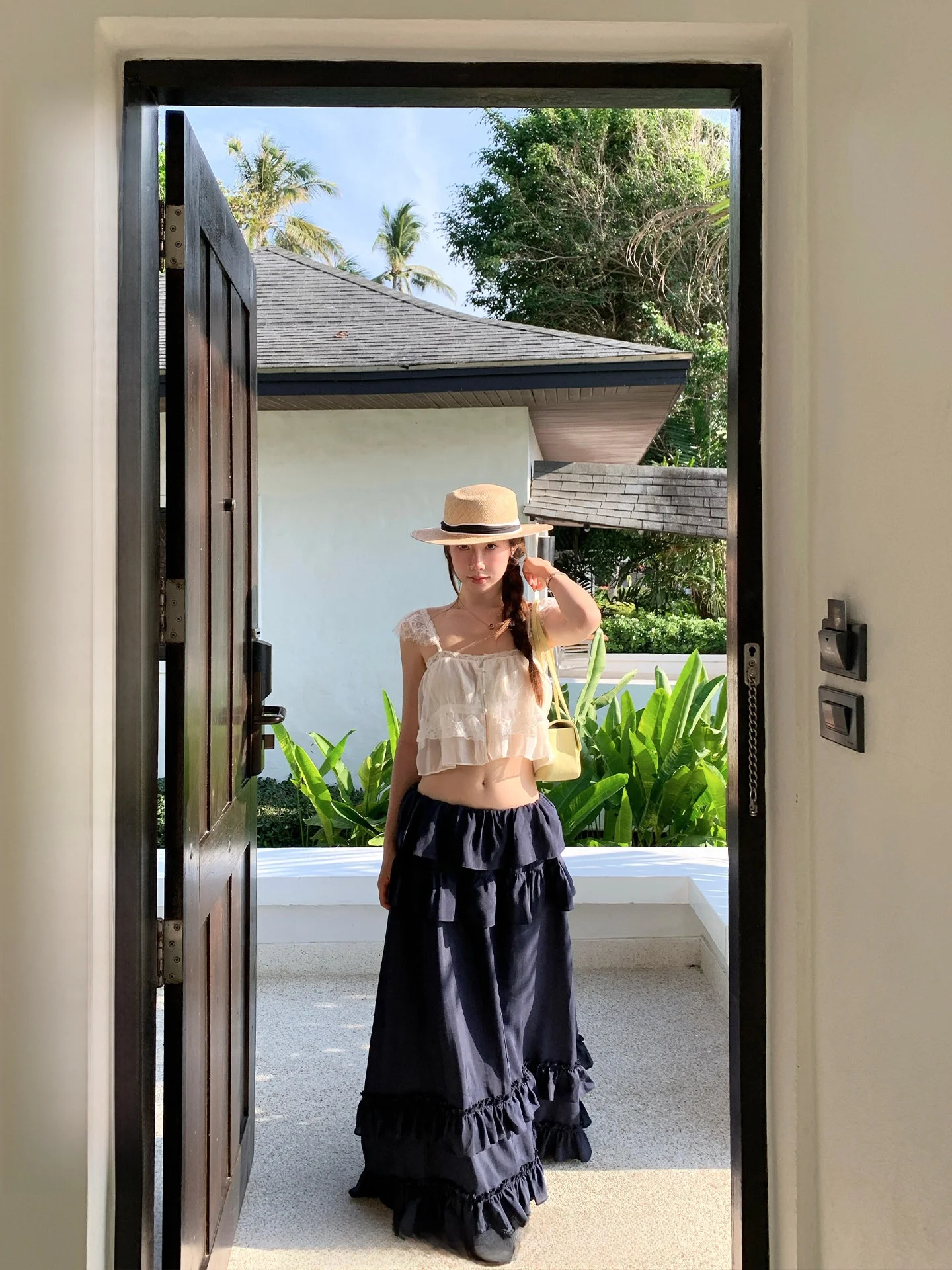 Ranwear Touring Dream 85 Days Silk Lace Trim Short Strap Multi-layer Wood Grain A-line Skirt Double Version Set Women's ...
Ranwear Touring Dream 85 Days Silk Lace Trim Short Strap Multi-layer Wood Grain A-line Skirt Double Version Set Women's ...