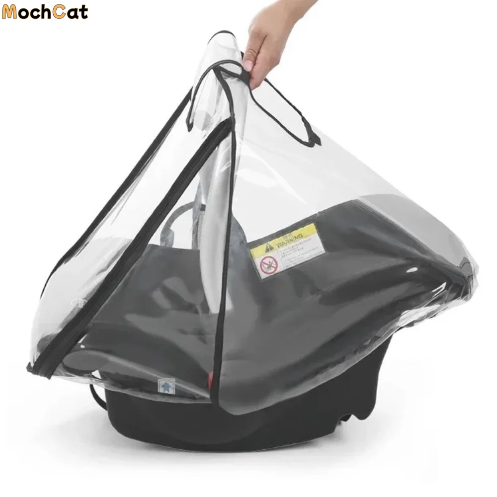 Transparent EVA Baby Safety Seat Rain Cover Insect-proof Double Zipper Newborn Basket Rain Cover Dustproof Waterproof
Transparent EVA Baby Safety Seat Rain Cover Insect-proof Double Zipper Newborn Basket Rain Cover Dustproof Waterproof