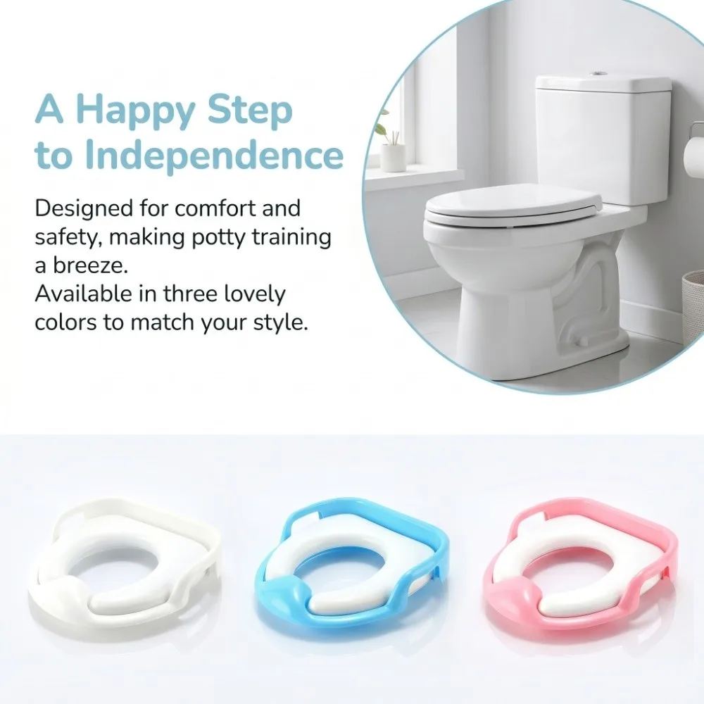 Portable Soft Cushion Kids Toilet Seat Stable Non-Slip Potty Training Seat Easy Clean Splash Guard Pot Chair Pad Bathroom Use
Portable Soft Cushion Kids Toilet Seat Stable Non-Slip Potty Training Seat Easy Clean Splash Guard Pot Chair Pad Bathroom Use