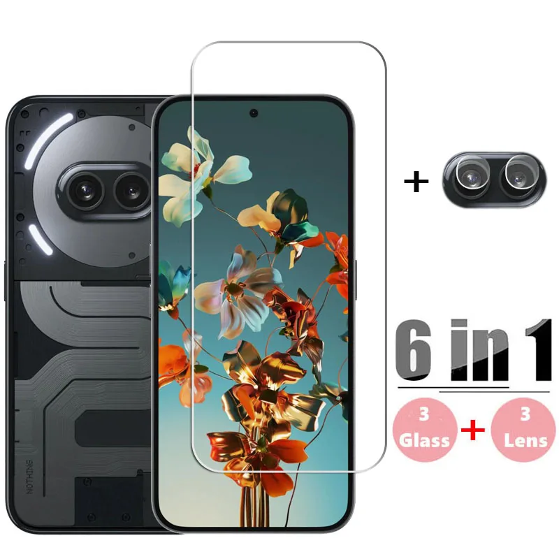 6in1 Glass For Nothing Phone 2a Plus Tempered Glass Nothing Phone 2a Plus Glass Screen Protector HD Protective Phone Lens Film
6in1 Glass For Nothing Phone 2a Plus Tempered Glass Nothing Phone 2a Plus Glass Screen Protector HD Protective Phone Lens Film