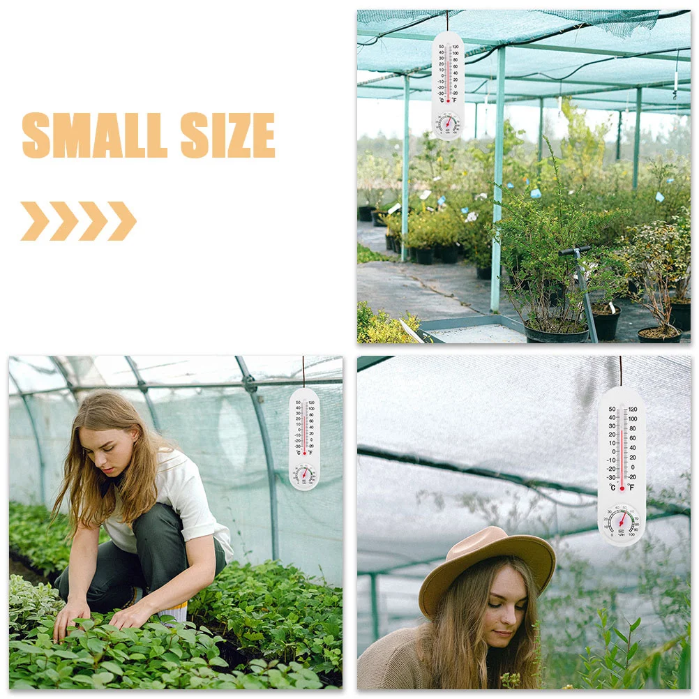 3Pcs Thermometer Hygrometer Greenhouse Hanging Humidity Meter Plastic Indoor Outdoor Temperature Gauge Sauna Garden
3Pcs Thermometer Hygrometer Greenhouse Hanging Humidity Meter Plastic Indoor Outdoor Temperature Gauge Sauna Garden