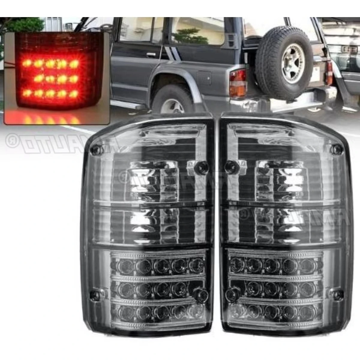 Для Nissan Patrol GQ 1/2 1988-1997 левый правый задний светодиодный задний фонарь задний фонарь задние фонари в сборе широкий светильник угловой фонарь
Для Nissan Patrol GQ 1/2 1988-1997 левый правый задний светодиодный задний фонарь задний фонарь задние фонари в сборе широкий светильник угловой фонарь