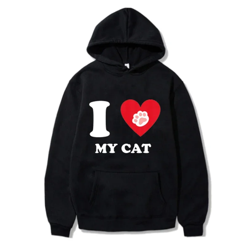 Women Men Hoodies Funny I Love Heart My Cat Letter Printed Hoodies Loose Sweatshirt Cute Aesthetic Pullover Harajukuhoodyhood
Women Men Hoodies Funny I Love Heart My Cat Letter Printed Hoodies Loose Sweatshirt Cute Aesthetic Pullover Harajukuhoodyhood