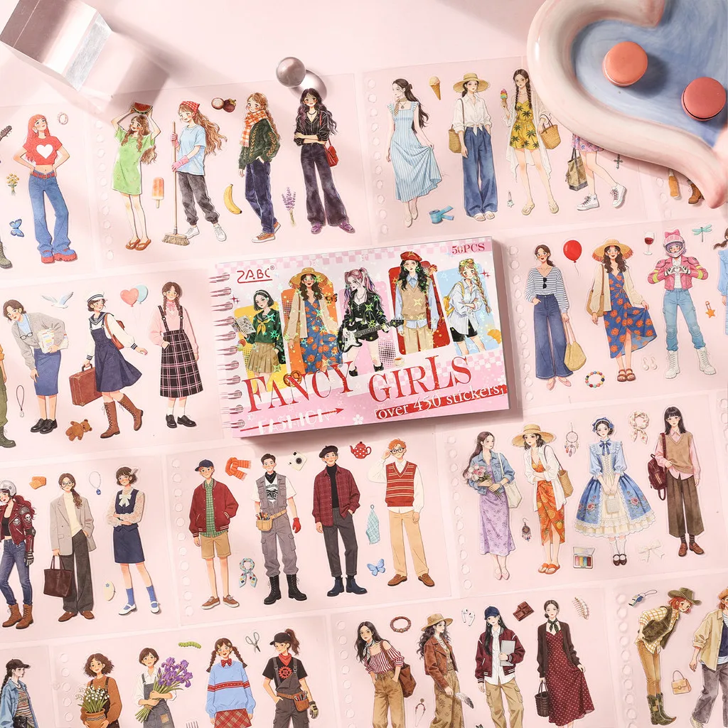 50sheets Embellishments Stickers Books for Journaling Scrapbooking Card Making DIY Crafts Collage Stickers
50sheets Embellishments Stickers Books for Journaling Scrapbooking Card Making DIY Crafts Collage Stickers