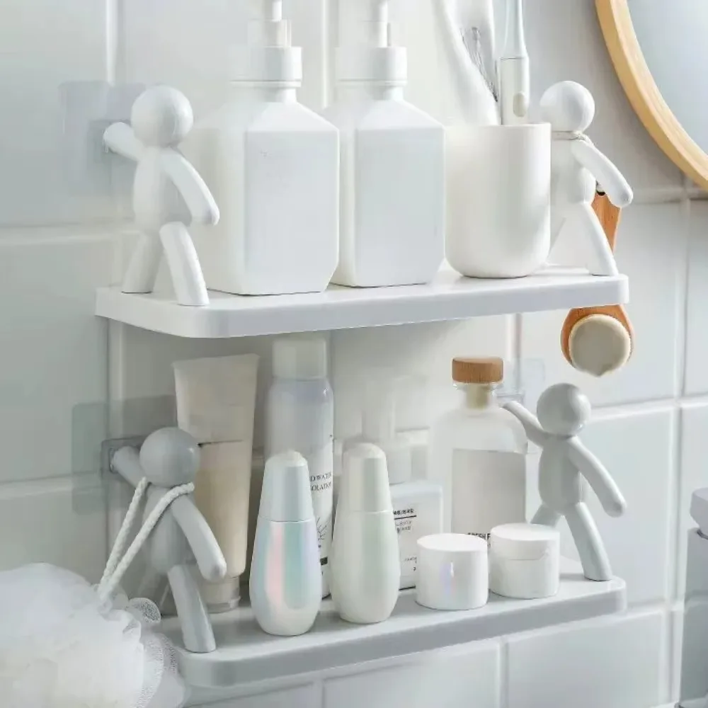 1PCS Bathroom Self-adhesive Shampoo Shelves Shower Towel Storage Rack Cosmetic Toilet Organizer Home Decor Kitchen Plastic Rack
1PCS Bathroom Self-adhesive Shampoo Shelves Shower Towel Storage Rack Cosmetic Toilet Organizer Home Decor Kitchen Plastic Rack