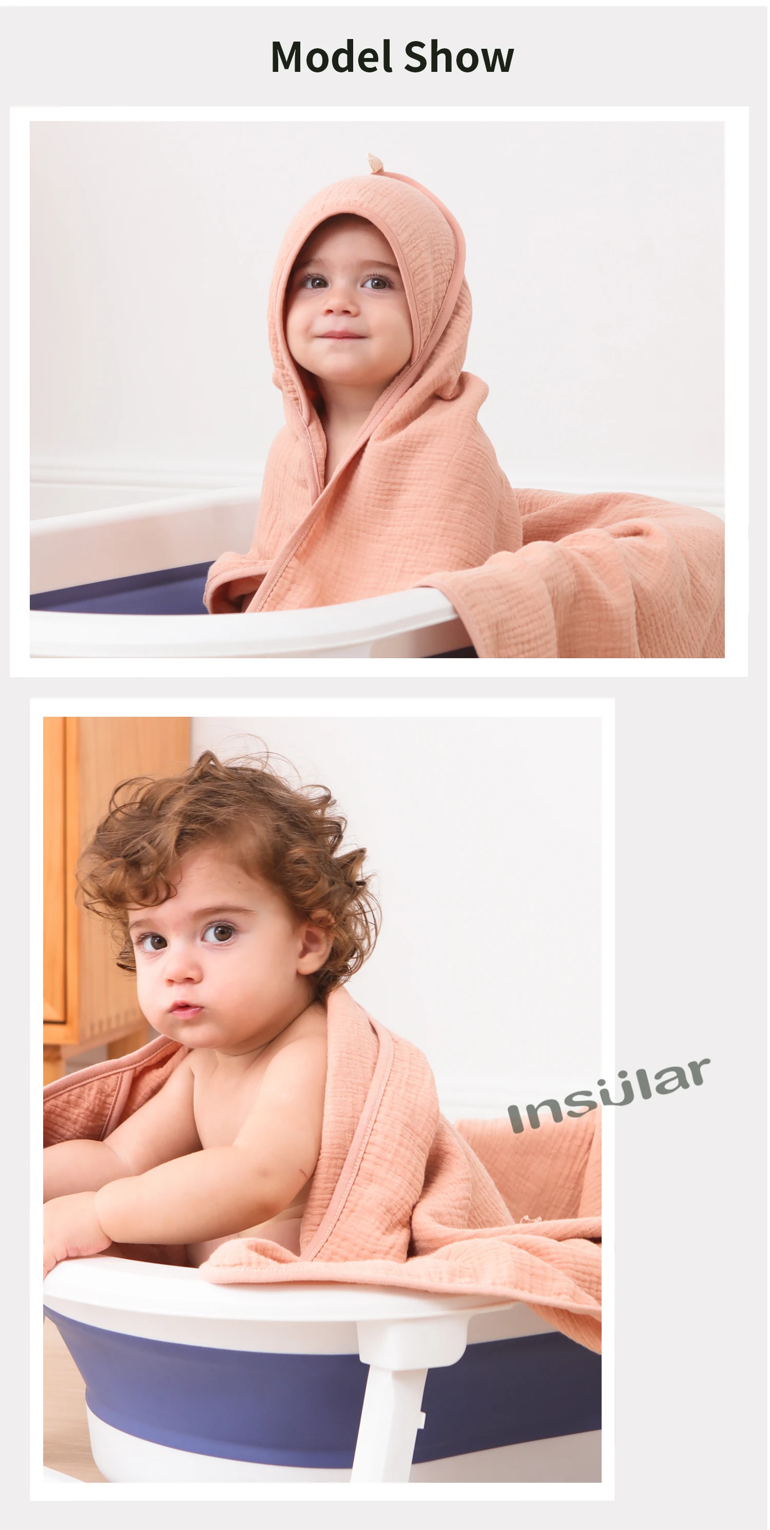 New Gauze Style Baby Bath Cloth,Kids Bathrobe,and Child Blanket for Newborns,Infants,and Toddlers - Gauze Cotton Three-Piece Set
New Gauze Style Baby Bath Cloth,Kids Bathrobe,and Child Blanket for Newborns,Infants,and Toddlers - Gauze Cotton Three-Piece Set