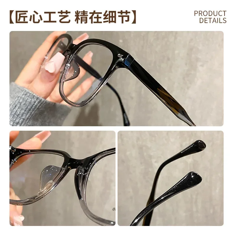Customized Men Women Light Eyewear Optical Myopia Prescription GlassesTR90 Black Square Anti Blue Classic Eyeglasses Ultralight
Customized Men Women Light Eyewear Optical Myopia Prescription GlassesTR90 Black Square Anti Blue Classic Eyeglasses Ultralight