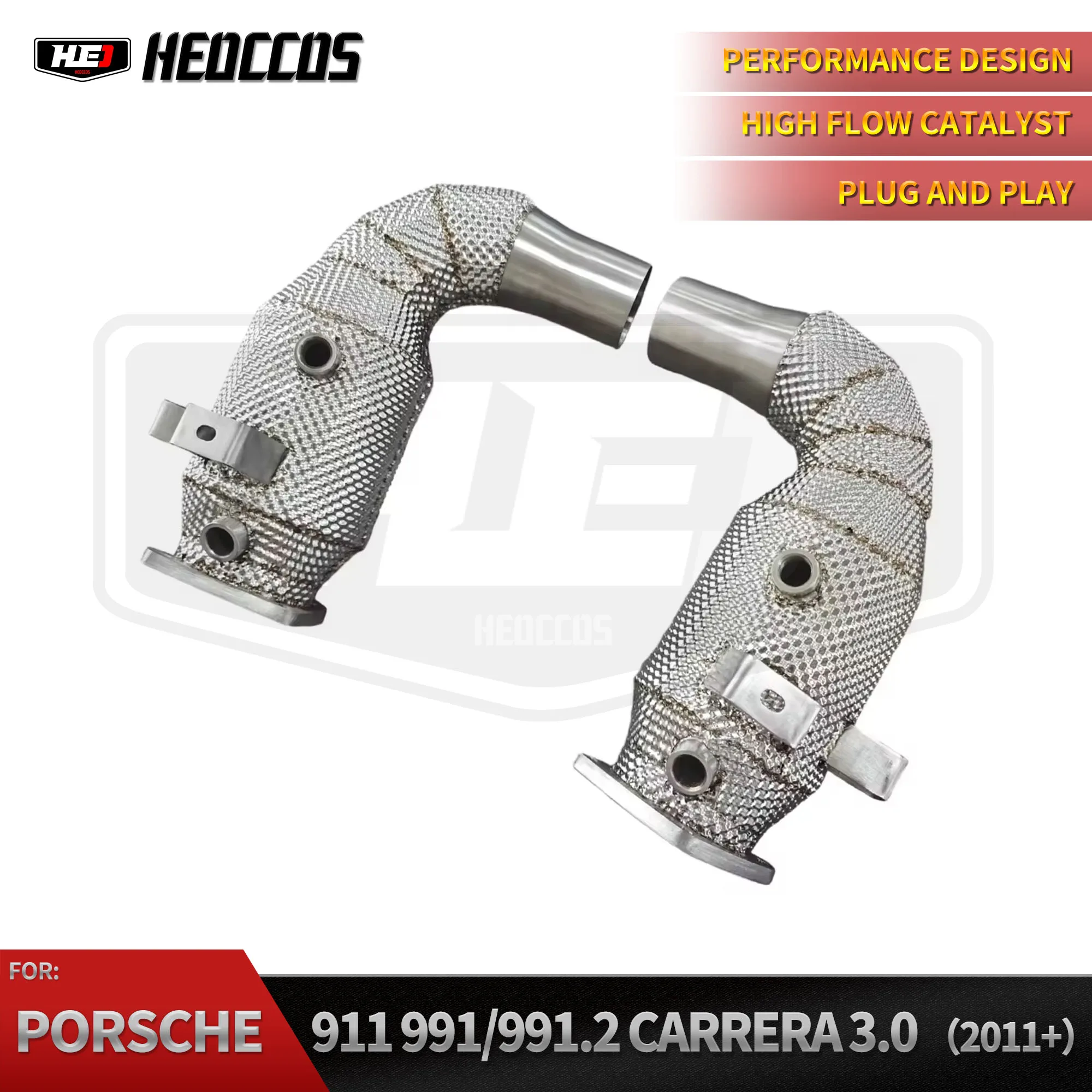 HEO Factory Sport Cat Exhaust Downpipe for Porsche 911 991.1 991.2 Turbo S 3.8T Exhaust
HEO Factory Sport Cat Exhaust Downpipe for Porsche 911 991.1 991.2 Turbo S 3.8T Exhaust