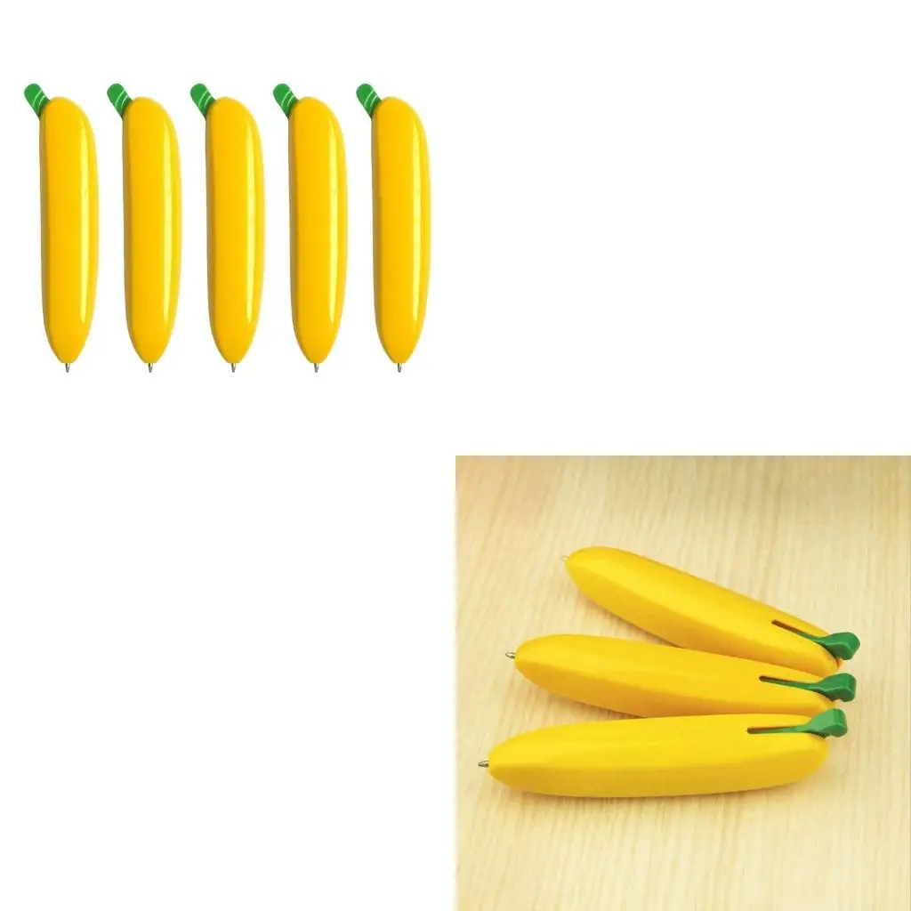 5Pcs Novelty Banana Pen Retractable Ballpoint Pen Christmas Stocking Fillers for Student Reward Birthday Party Supplies
5Pcs Novelty Banana Pen Retractable Ballpoint Pen Christmas Stocking Fillers for Student Reward Birthday Party Supplies