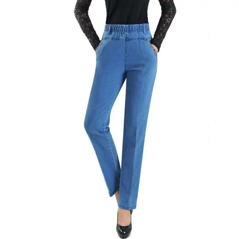 Women's Jeans 2025 New High Waisted Slim Fit Straight Leg Pants For Summer Vintage Embroidery Denim Pants Trousers
Women's Jeans 2025 New High Waisted Slim Fit Straight Leg Pants For Summer Vintage Embroidery Denim Pants Trousers