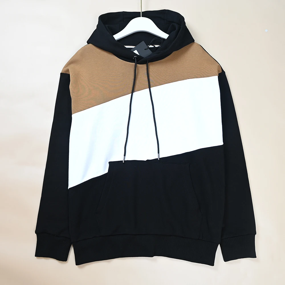 Men's Casual Long Sleeve Hoodie Cotton Blend Color Block Autumn Winter New Style Comfortable Loose Fit Hooded Sweatshirt
Men's Casual Long Sleeve Hoodie Cotton Blend Color Block Autumn Winter New Style Comfortable Loose Fit Hooded Sweatshirt