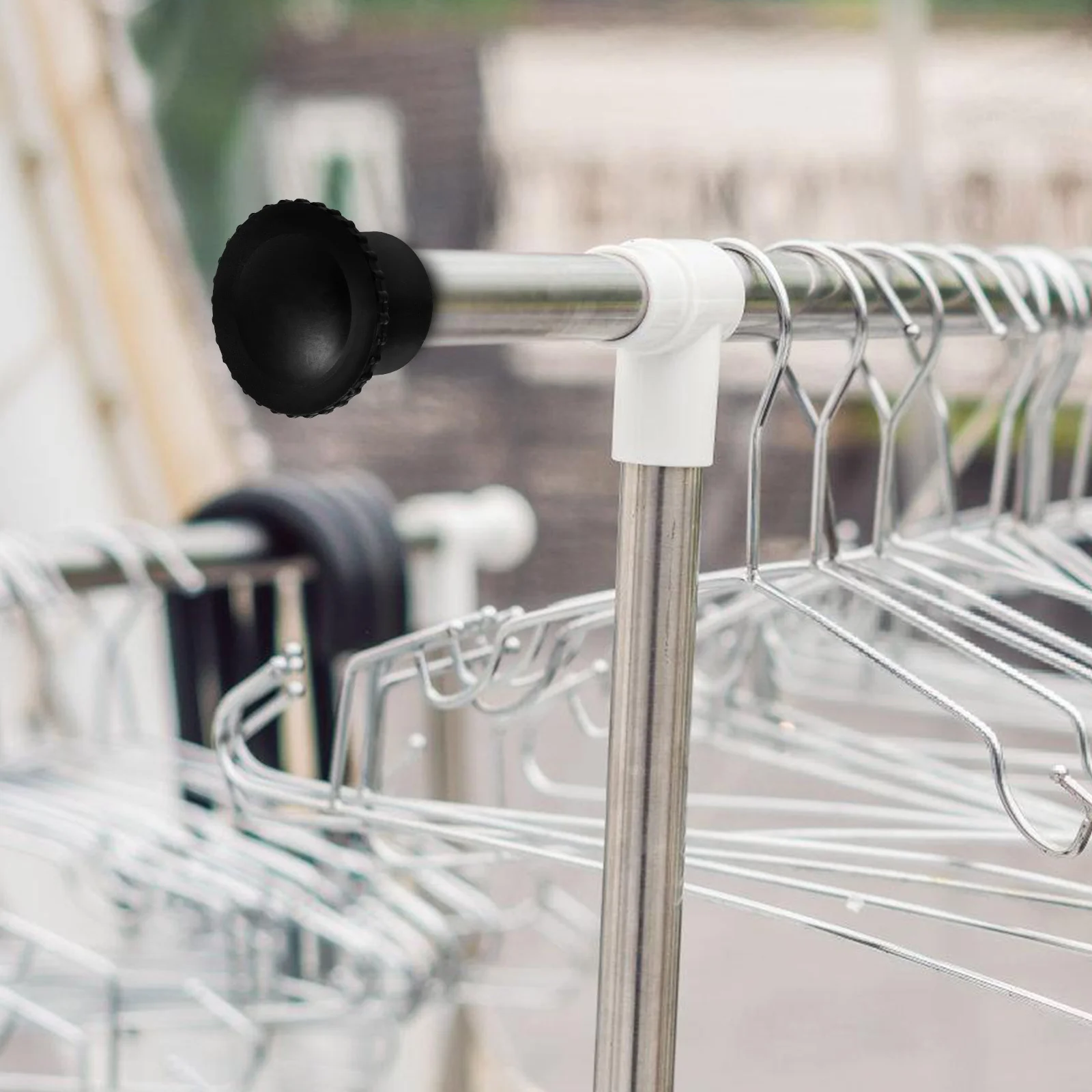 2Pcs Clothes Drying Rack End Caps Sturdy Plastic End Plugs for Hanger Rod Protection Universal Fit Clothes Rack Accessories
2Pcs Clothes Drying Rack End Caps Sturdy Plastic End Plugs for Hanger Rod Protection Universal Fit Clothes Rack Accessories