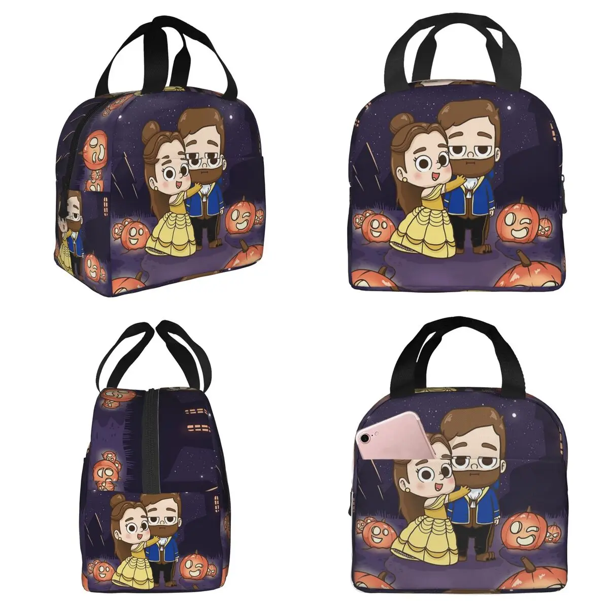 Pibu-beauty And Beast - Термосумка для обедов Pibubear для детей, школьная термосумка-холодильник для еды, контейнер для ланчей
Pibu-beauty And Beast - Термосумка для обедов Pibubear для детей, школьная термосумка-холодильник для еды, контейнер для ланчей
