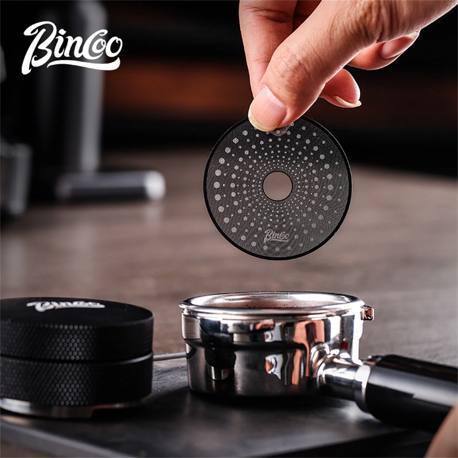 Bincoo 58mm Precision Shower Head 0.2mm Thin with 11,575 Micro Holes 304 Stainless Steel Even Extraction Mesh
Bincoo 58mm Precision Shower Head 0.2mm Thin with 11,575 Micro Holes 304 Stainless Steel Even Extraction Mesh