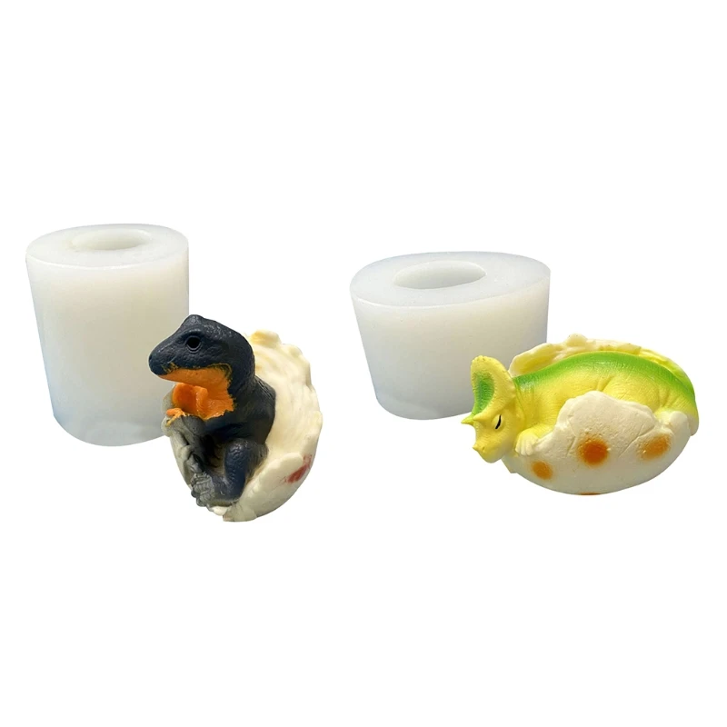Tyrannosaurus and Triceratops Egg Shaped Silicone Molds 3D Cartoon Patterns Mold N0HE
Tyrannosaurus and Triceratops Egg Shaped Silicone Molds 3D Cartoon Patterns Mold N0HE